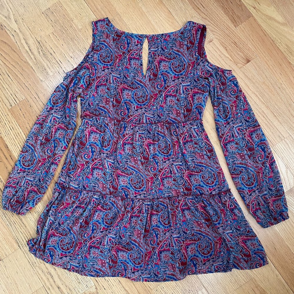 HOLLISTER DRESS COLORFUL SIZE XS